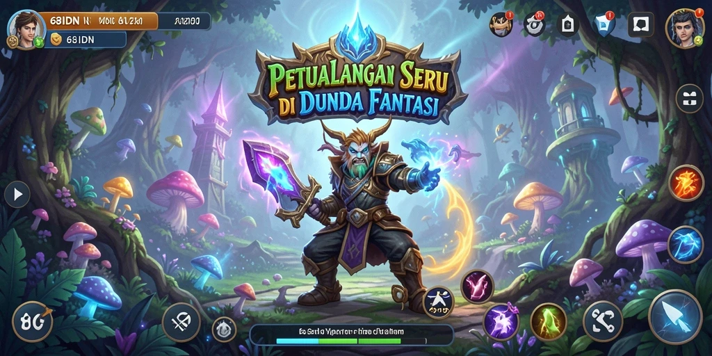 Tangkapan layar gameplay 68IDN menunjukkan petualangan epik dan eksplorasi yang mendebarkan.