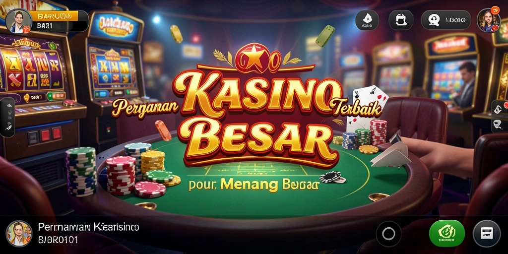 Screenshot gameplay BARU01 menampilkan aksi mendebarkan dalam permainan Kasino.