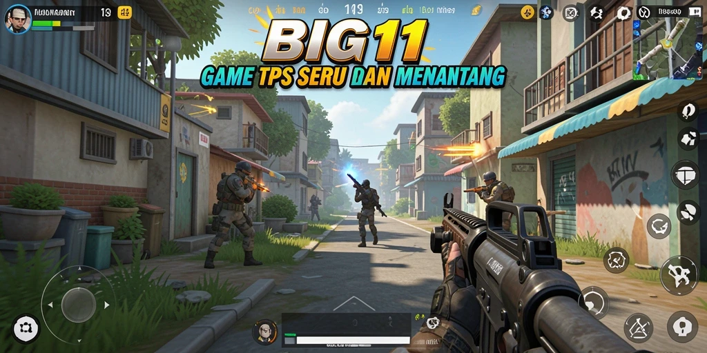 Screenshot menunjukkan gameplay intens di <strong>BIG11</strong> dengan pertempuran yang mendebarkan.