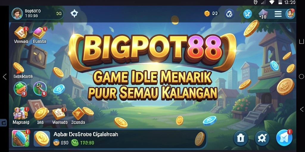 Screenshot gameplay <strong>BIGPOT88</strong> yang menarik dan menyenangkan.