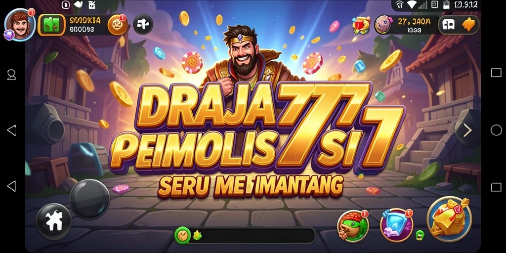 Tampilan gameplay DRAJA777 yang menarik dan interaktif.