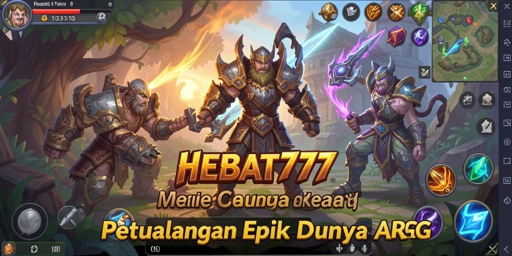 Gameplay seru HEBAT777 dalam dunia penuh petualangan.