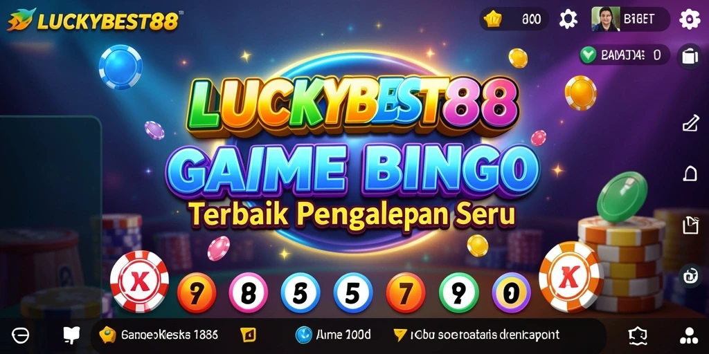 Tampilan menarik dan gameplay seru di LUCKYBEST88 Bingo.