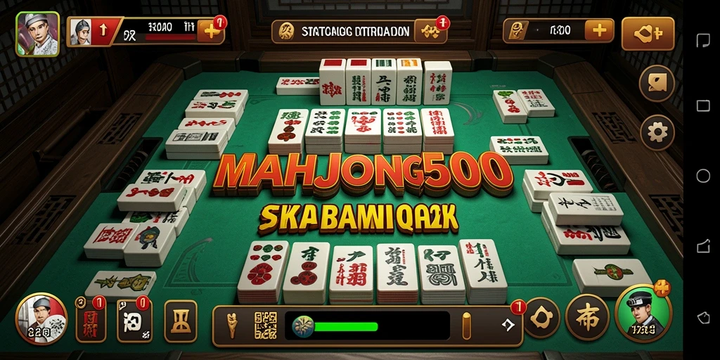 Gameplay menarik MAHJONG500 dengan grafis menawan dan tantangan strategis.