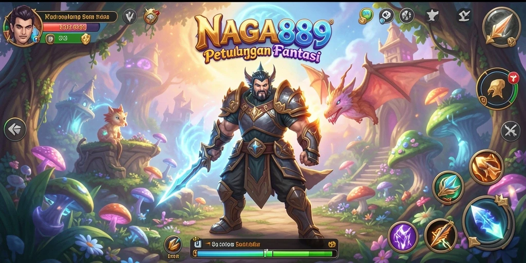 Screenshot menampilkan momen petualangan seru di NAGA889.