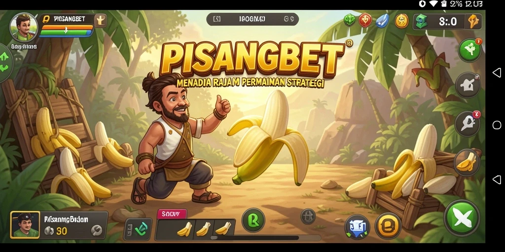 Tampilan permainan PISANGBET yang menarik dan menantang.