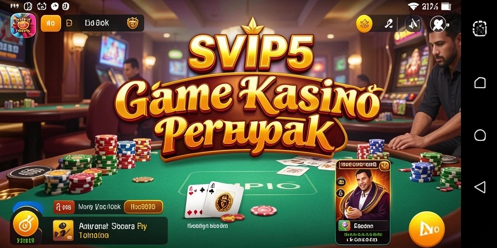 Tampilan menarik dari gameplay Kasino SVIP5 dengan banyak pilihan permainan.